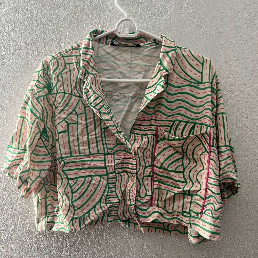 Zara crop top